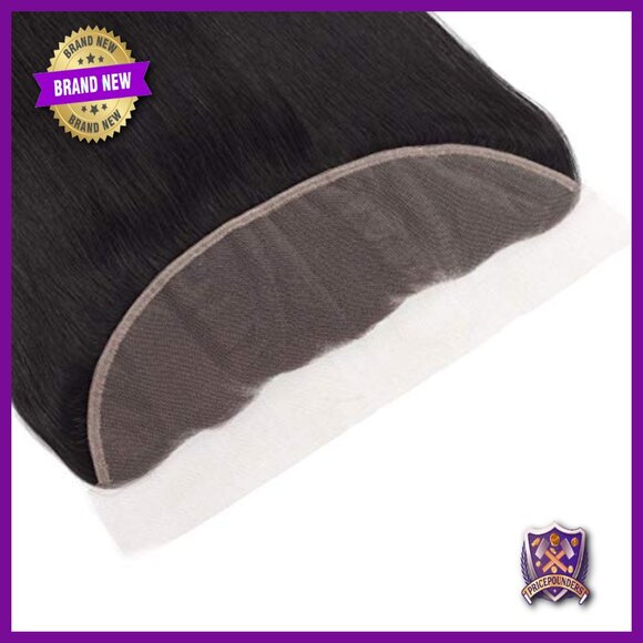 13x4 Lace Frontal Closure Human Hair 18 Inch Brazilian Straight Virgin Hair